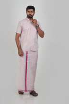 Anandha Bandham Purple Tissue Single Set – Half Sleeve