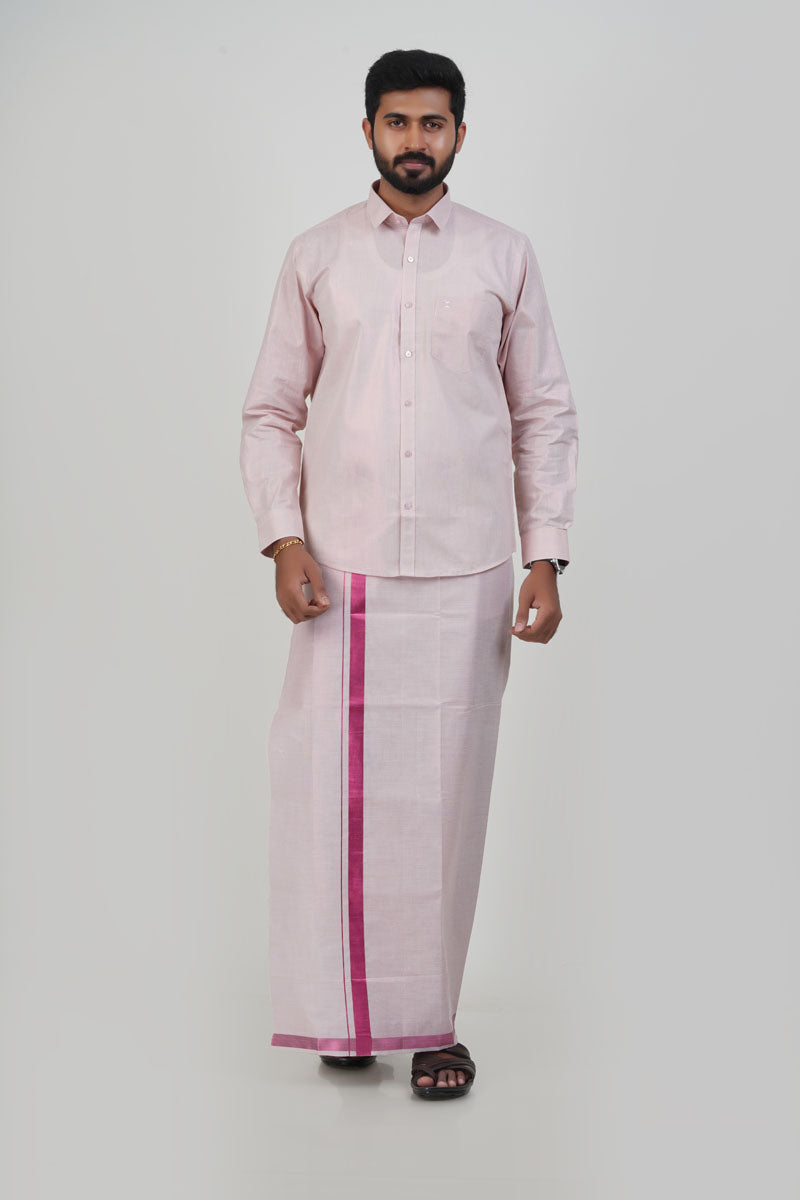 Anandha Bandham Purple Tissue Single Set – Full Sleeve