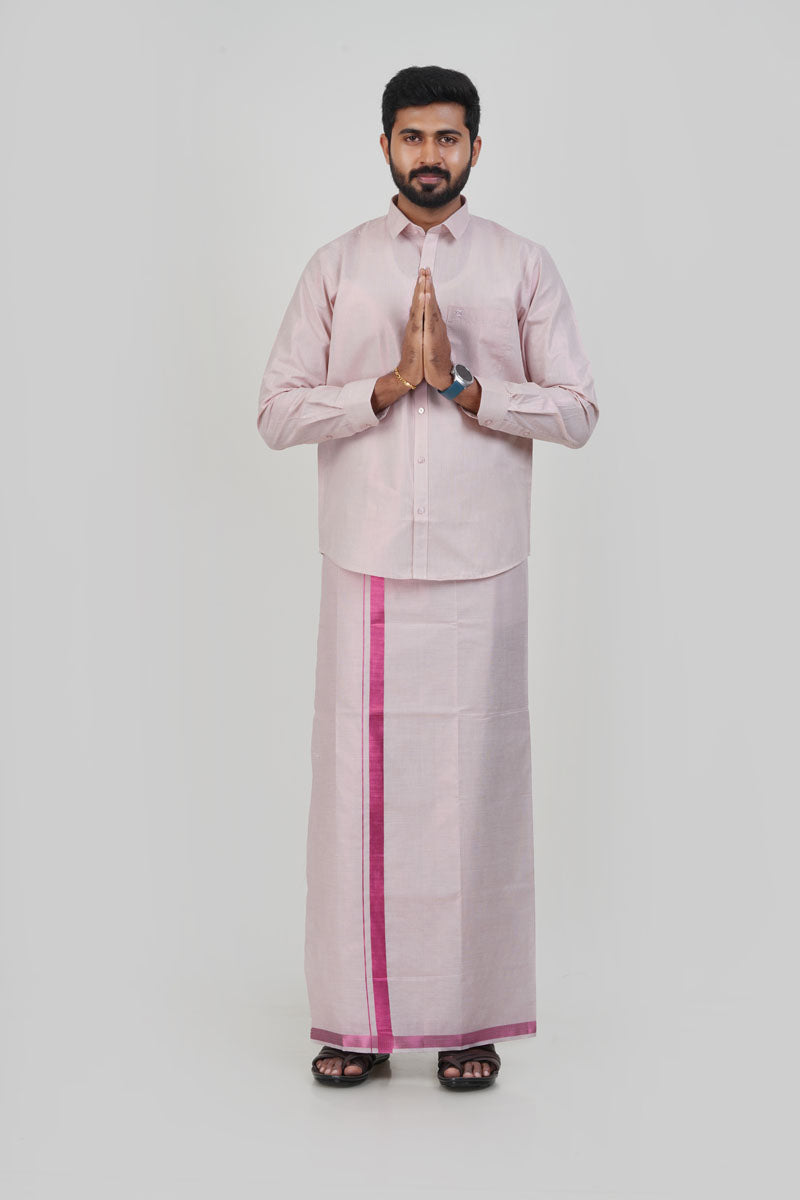 Anandha Bandham Purple Tissue Single Set – Full Sleeve