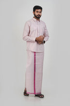 Anandha Bandham Purple Tissue Single Set – Full Sleeve