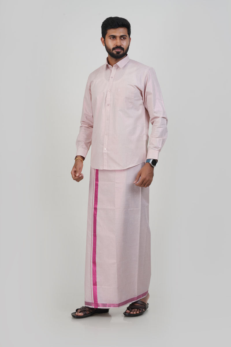 Anandha Bandham Purple Tissue Single Set – Full Sleeve