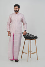 Anandha Bandham Purple Tissue Single Set – Full Sleeve