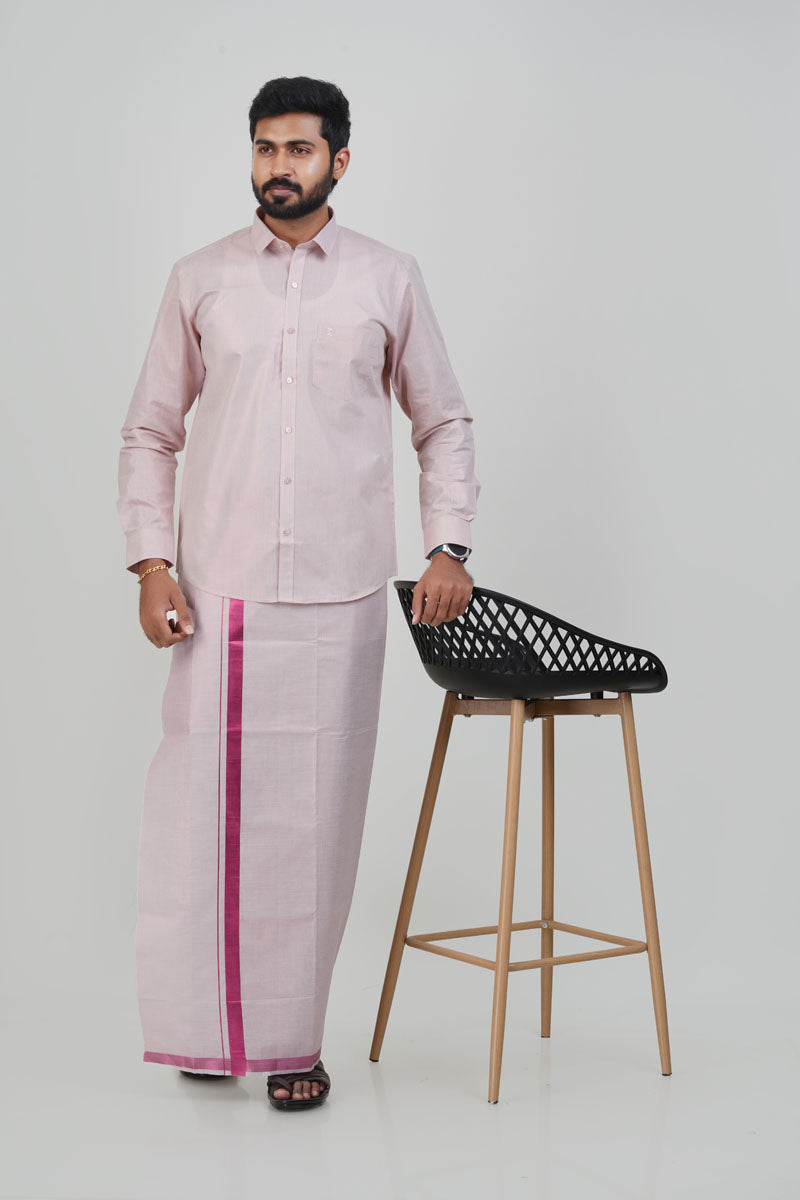 Anandha Bandham Purple Tissue Single Set – Full Sleeve