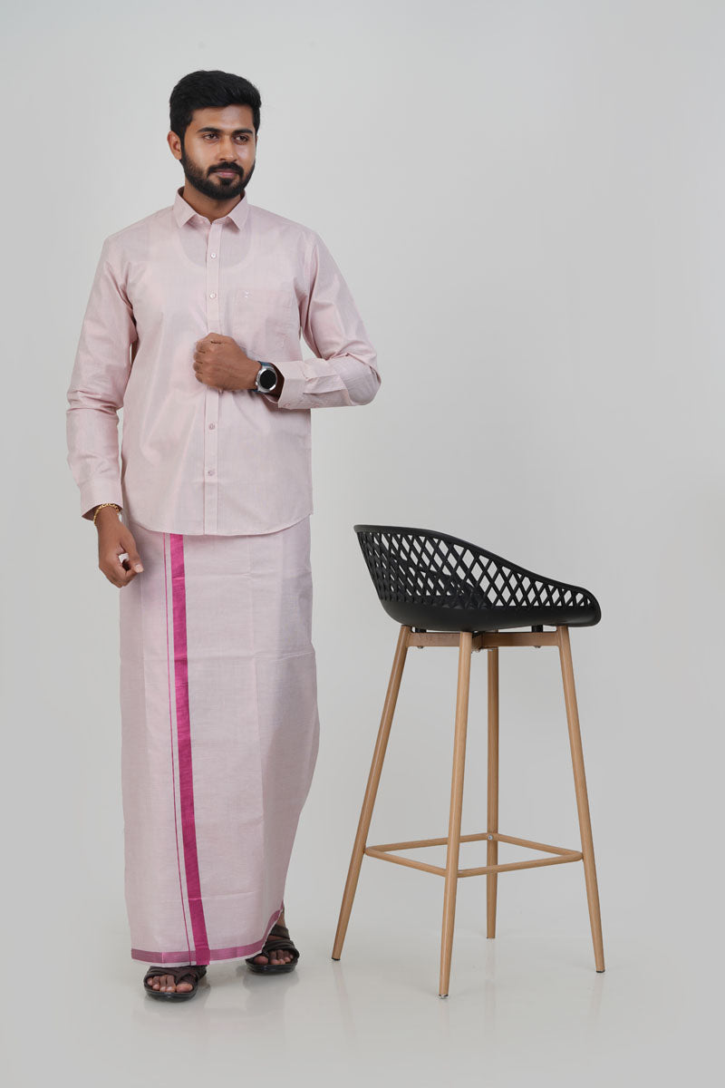 Anandha Bandham Purple Tissue Single Set – Full Sleeve