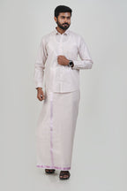Anandha Bandham Rose Tissue Single Set – Full Sleeve