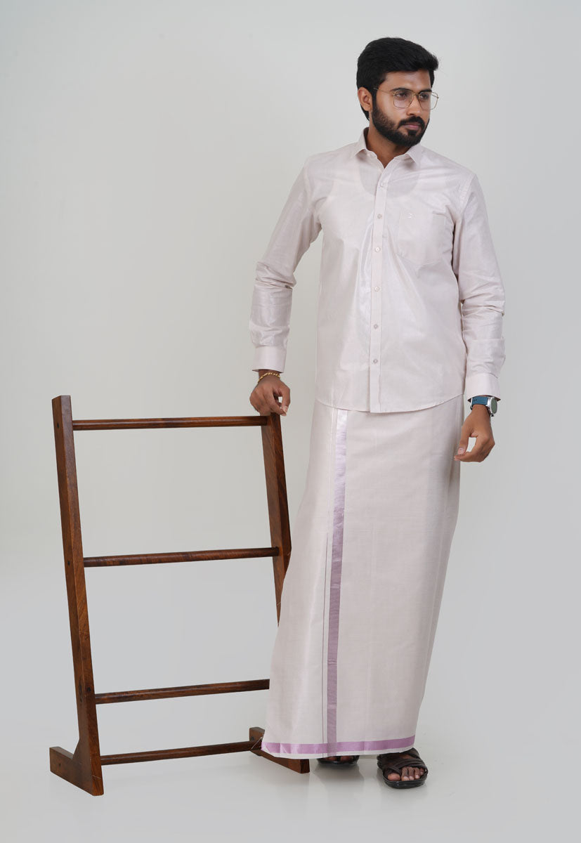 Anandha Bandham Rose Tissue Single Set – Full Sleeve