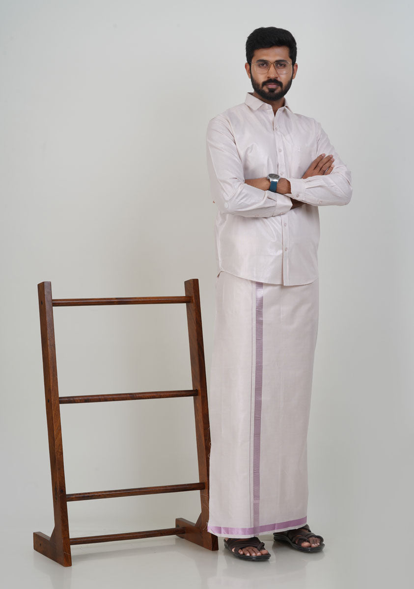 Anandha Bandham Rose Tissue Single Set – Full Sleeve