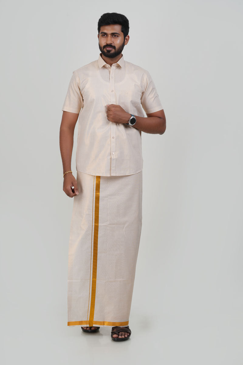 Anandha Bandham Tissue Single Set -Gold –73501
