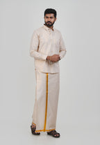 Anandha Bandham Gold Tissue Single Set – Full Sleeve