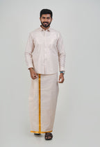 Anandha Bandham Almond Tissue Single Set – Full Sleeve