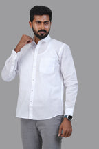 Breeze Premium White Shirt – Full Sleeve