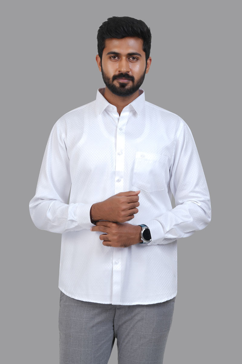 Fair White Premium Shirt – Full Sleeve