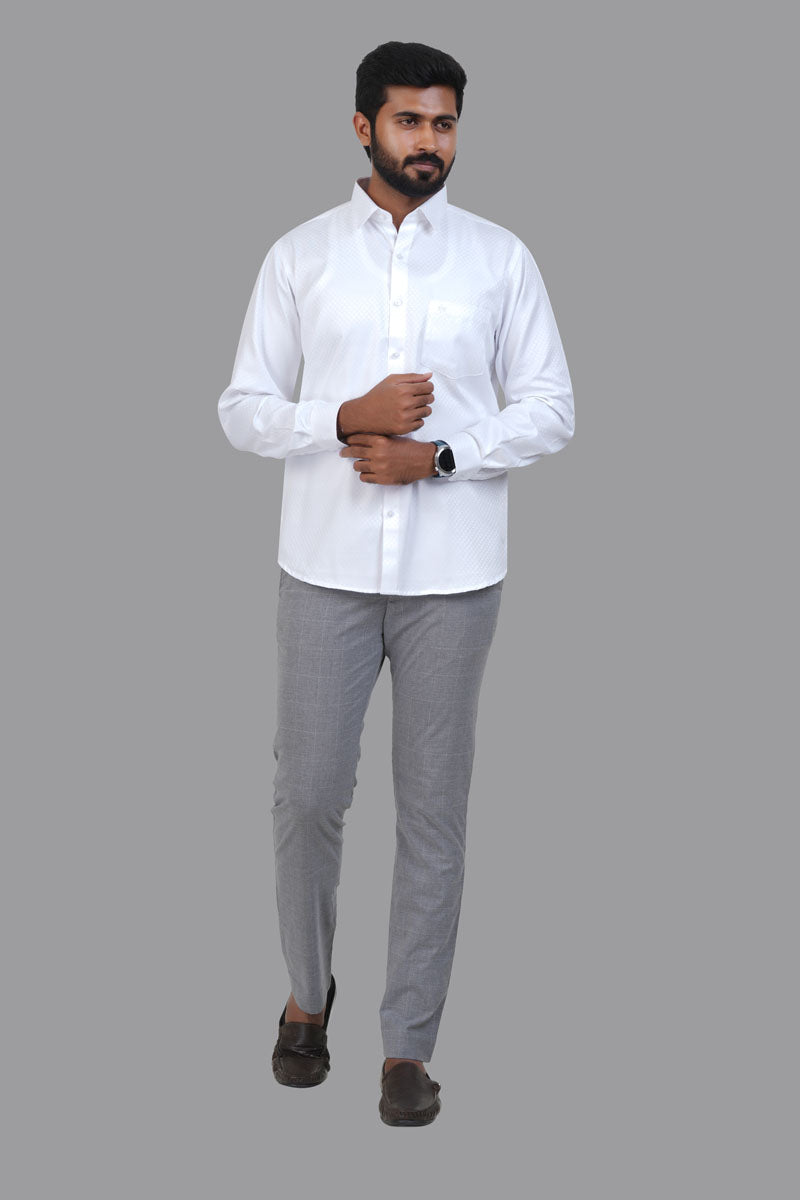 Fair White Premium Shirt – Full Sleeve