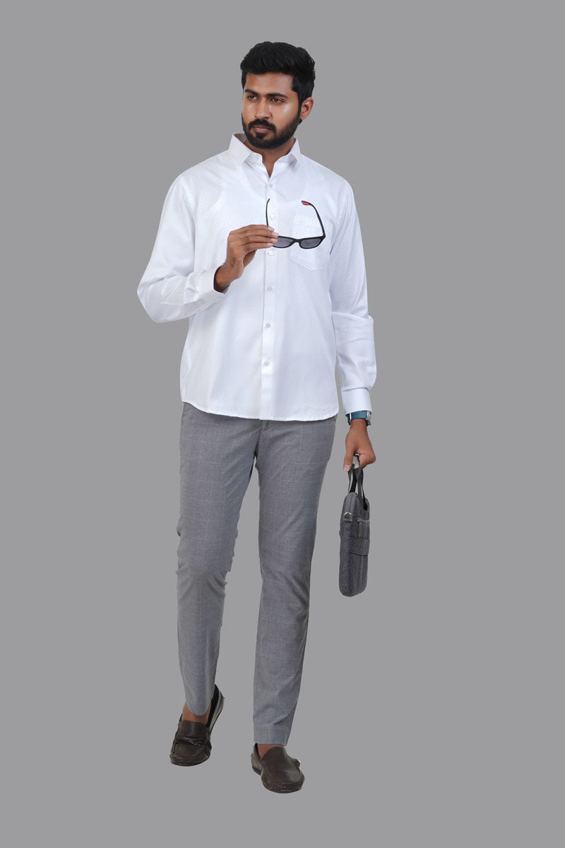 Fair White Premium Shirt – Full Sleeve