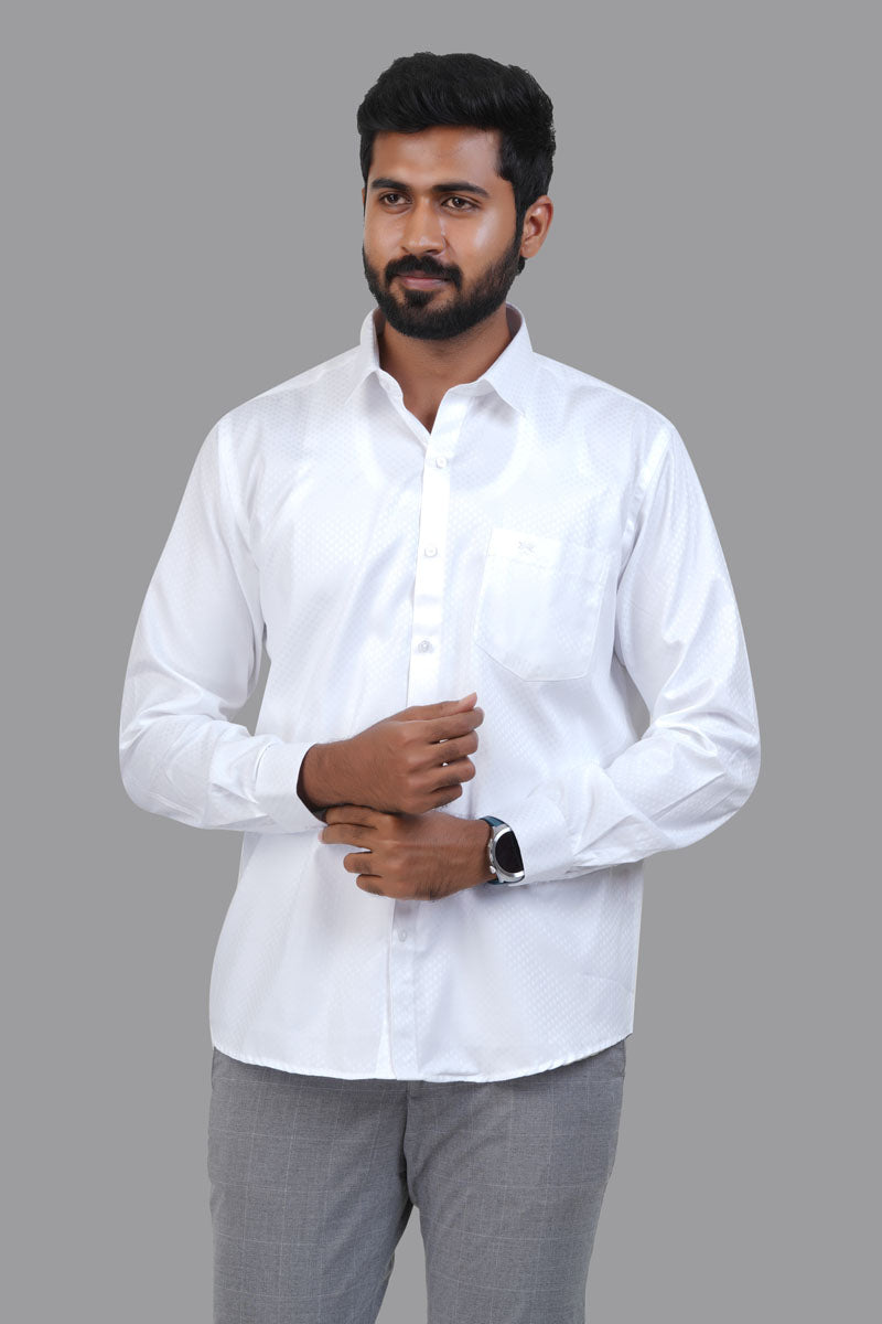 Fair White Premium Shirt – Full Sleeve
