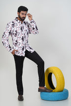 Freeco Print Shirt – Full Sleeve(Layered Print)