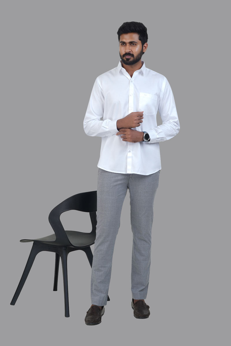Fair White Premium Shirt – Full Sleeve