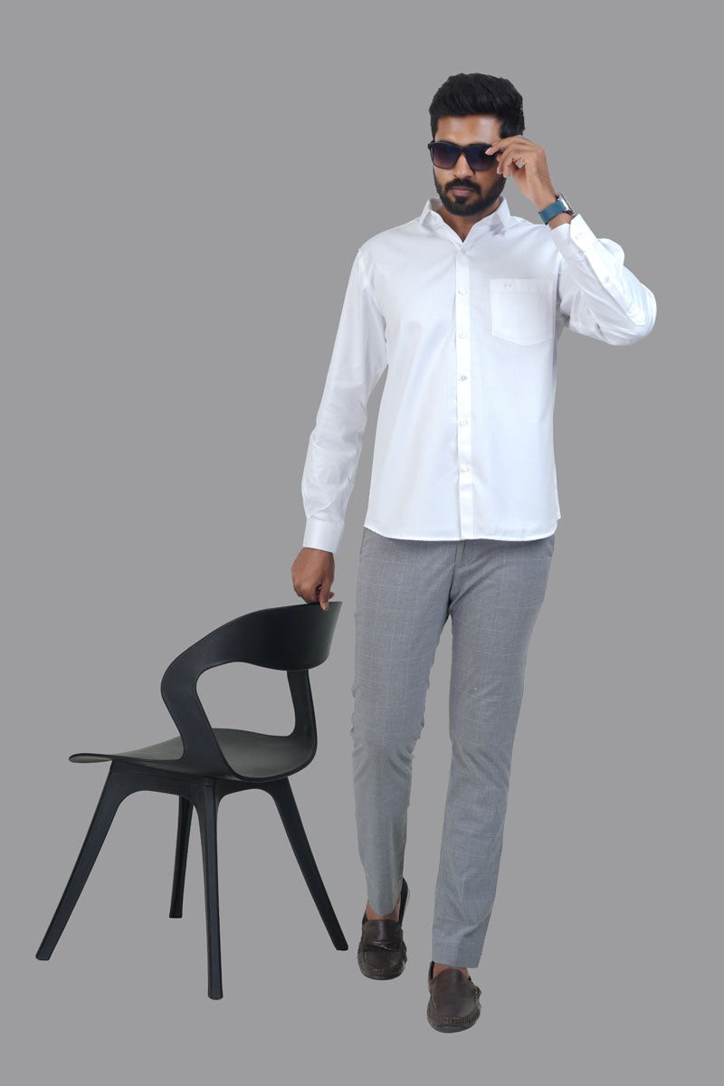 Fair White Premium Shirt – Full Sleeve