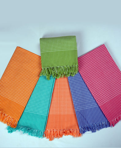 CHALLENGING PRICE RIXO BATH TOWEL  COTTON 29 X 58 - CBT-10  RX ASSORTED COLOURS