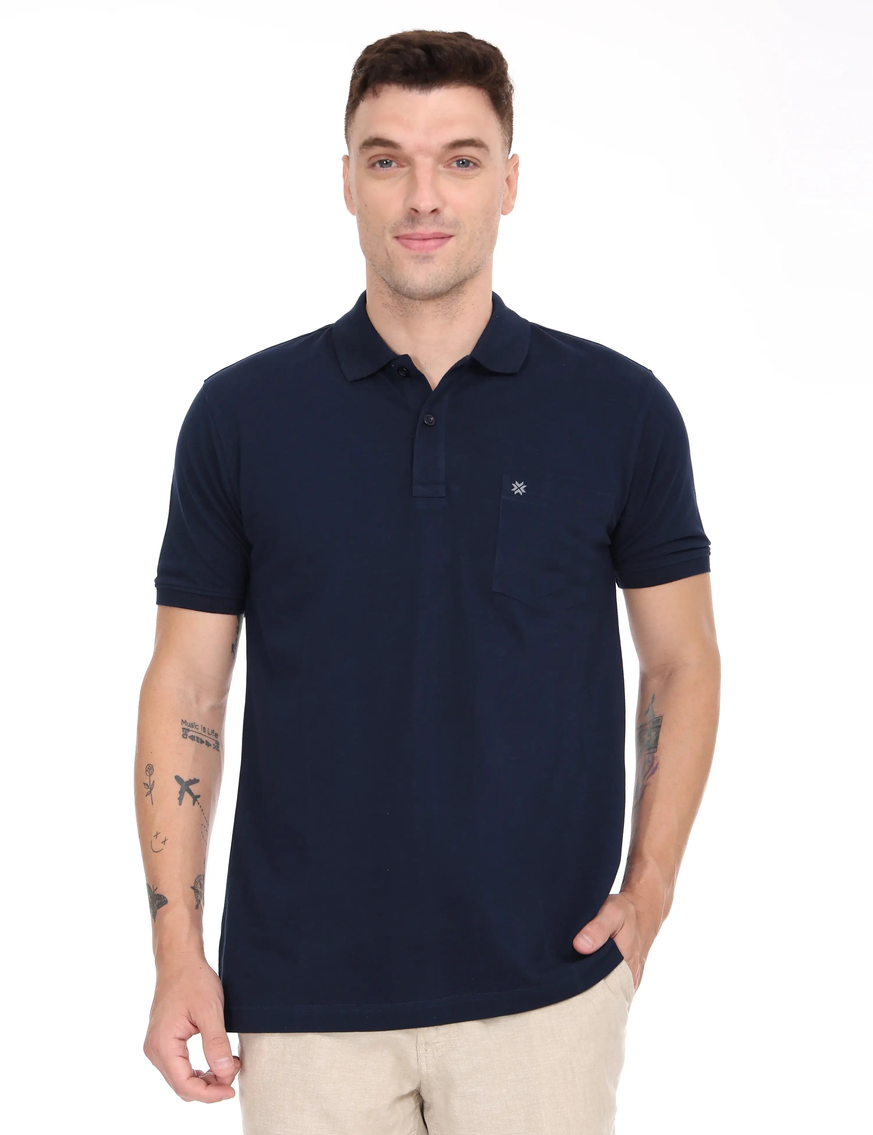 Navy-colour-t-shirt