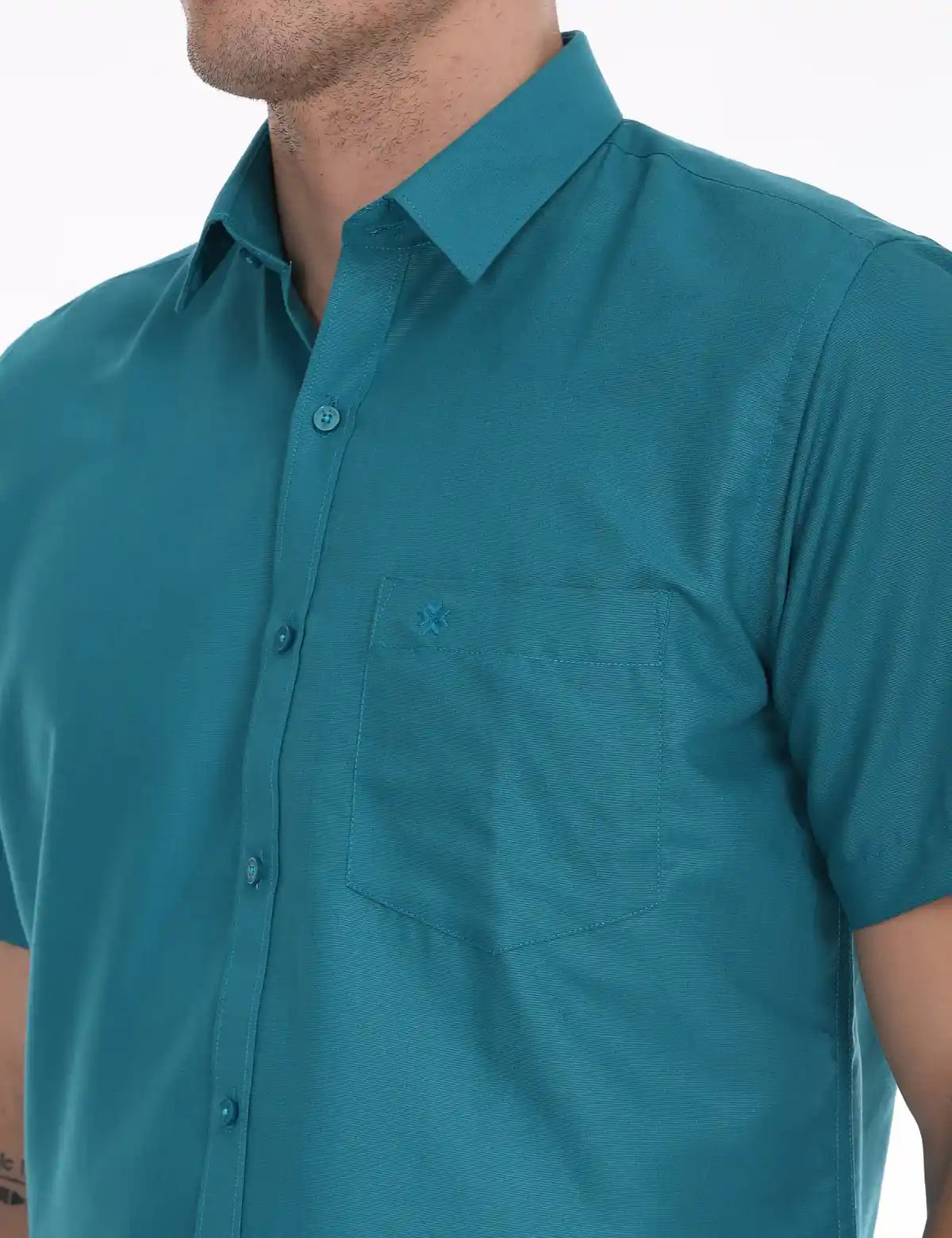 Peacock-blue-shirts-online-for-men