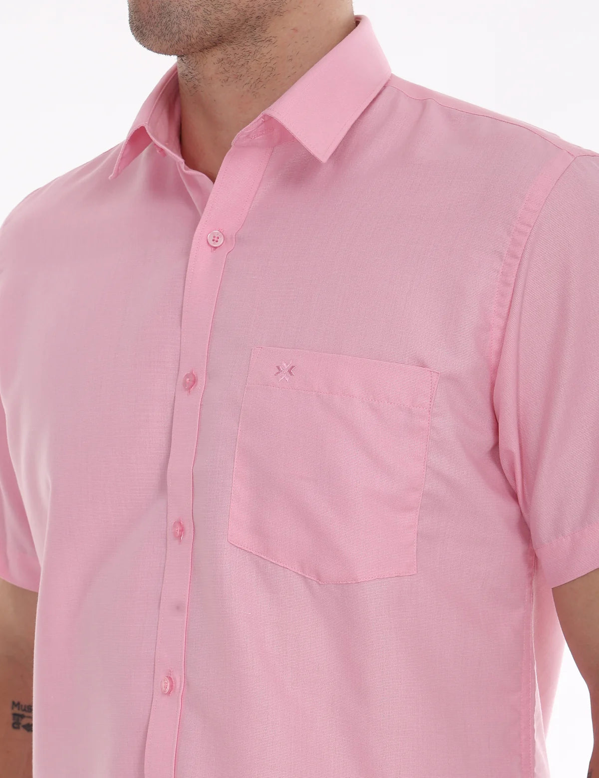 Pink-colour-shirt-half-sleeve