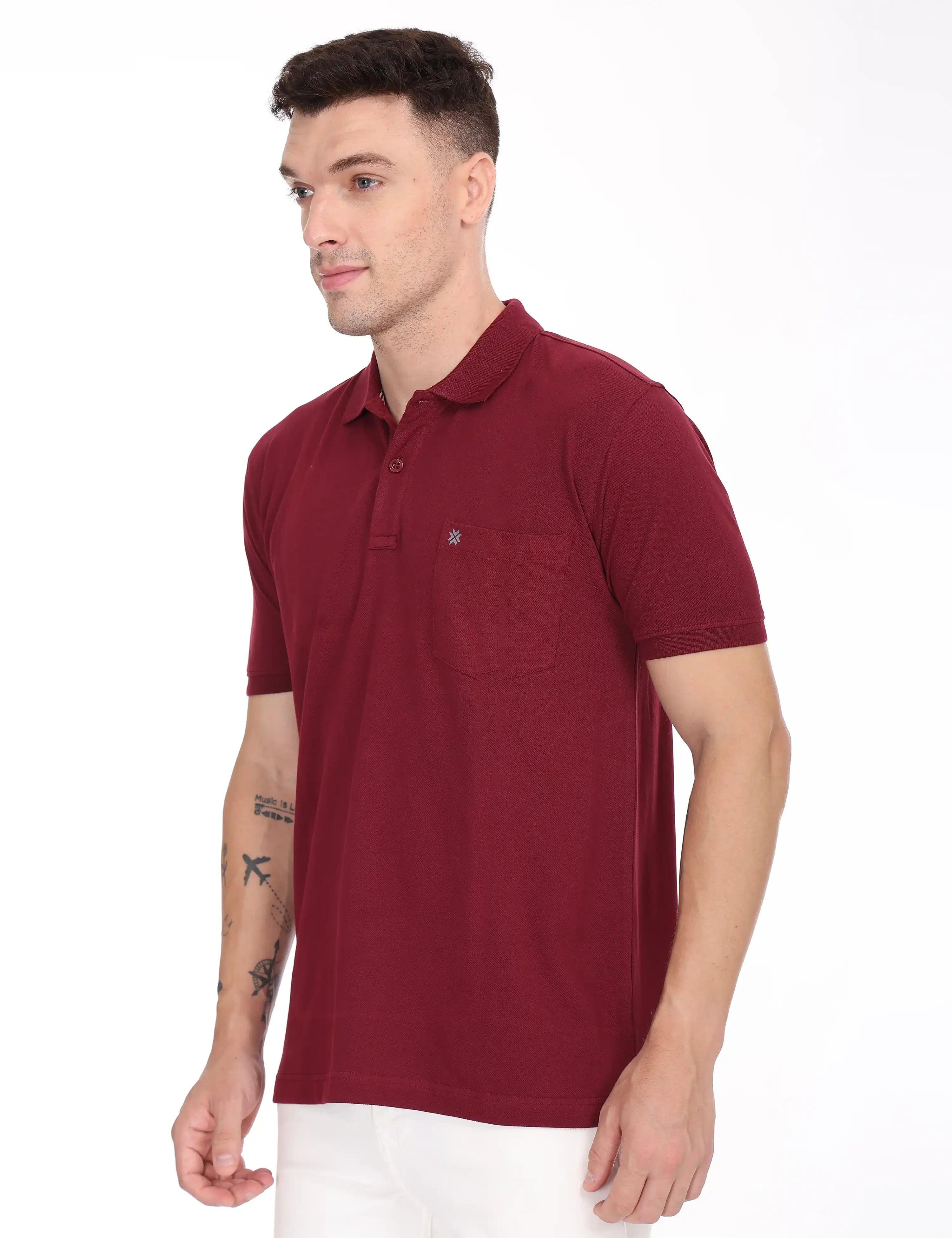 Polo-t-shirt-for-men-half-sleeve