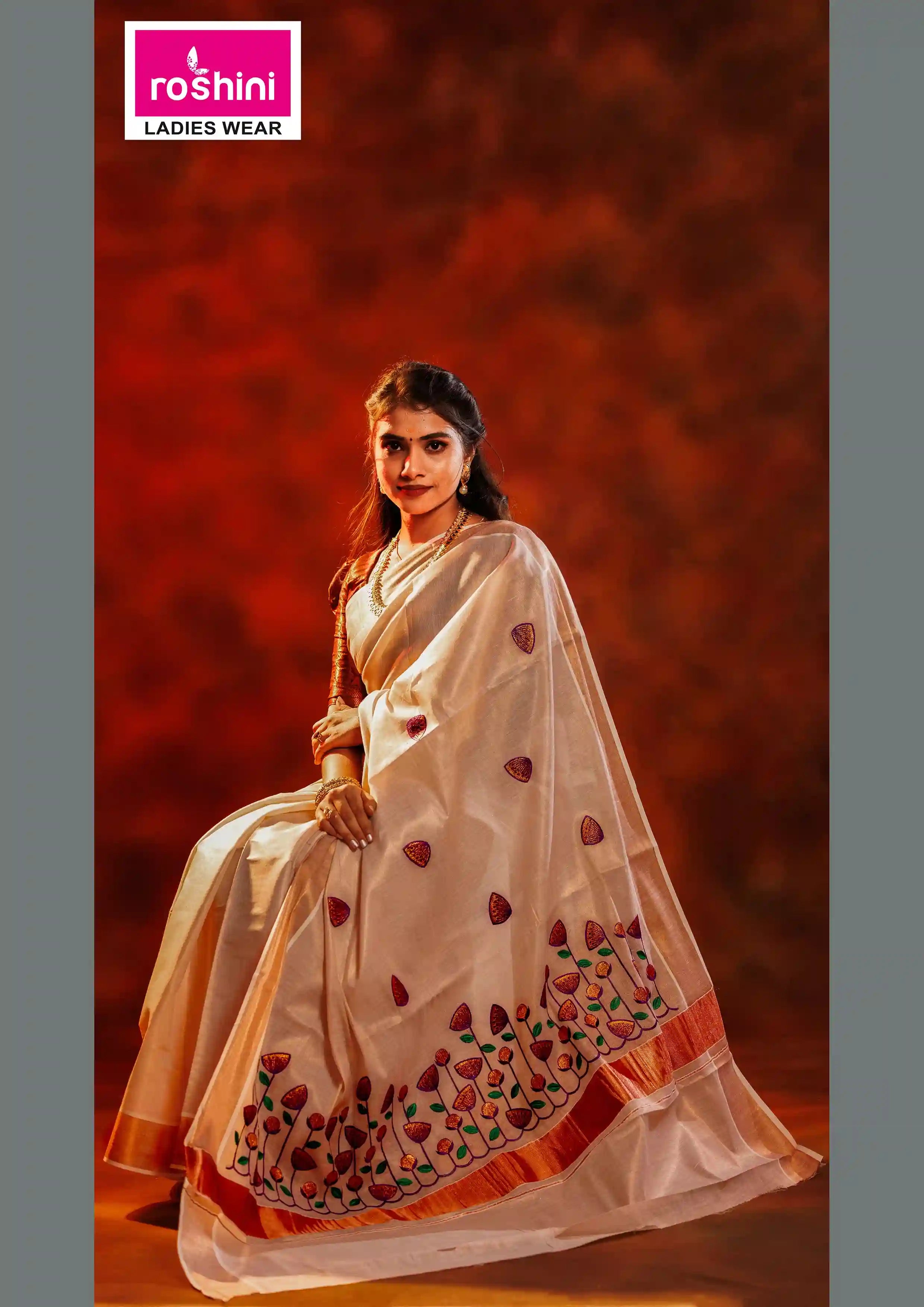 Tissue-sarees-online-colour-print