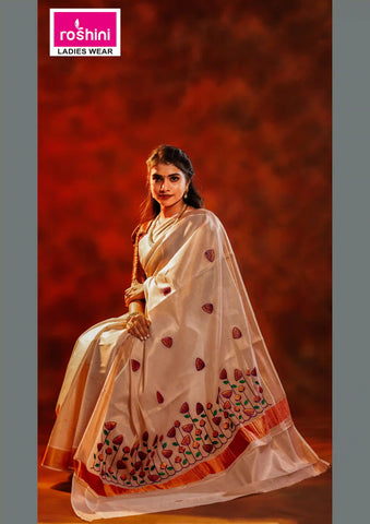 Tissue-sarees-online-colour-print