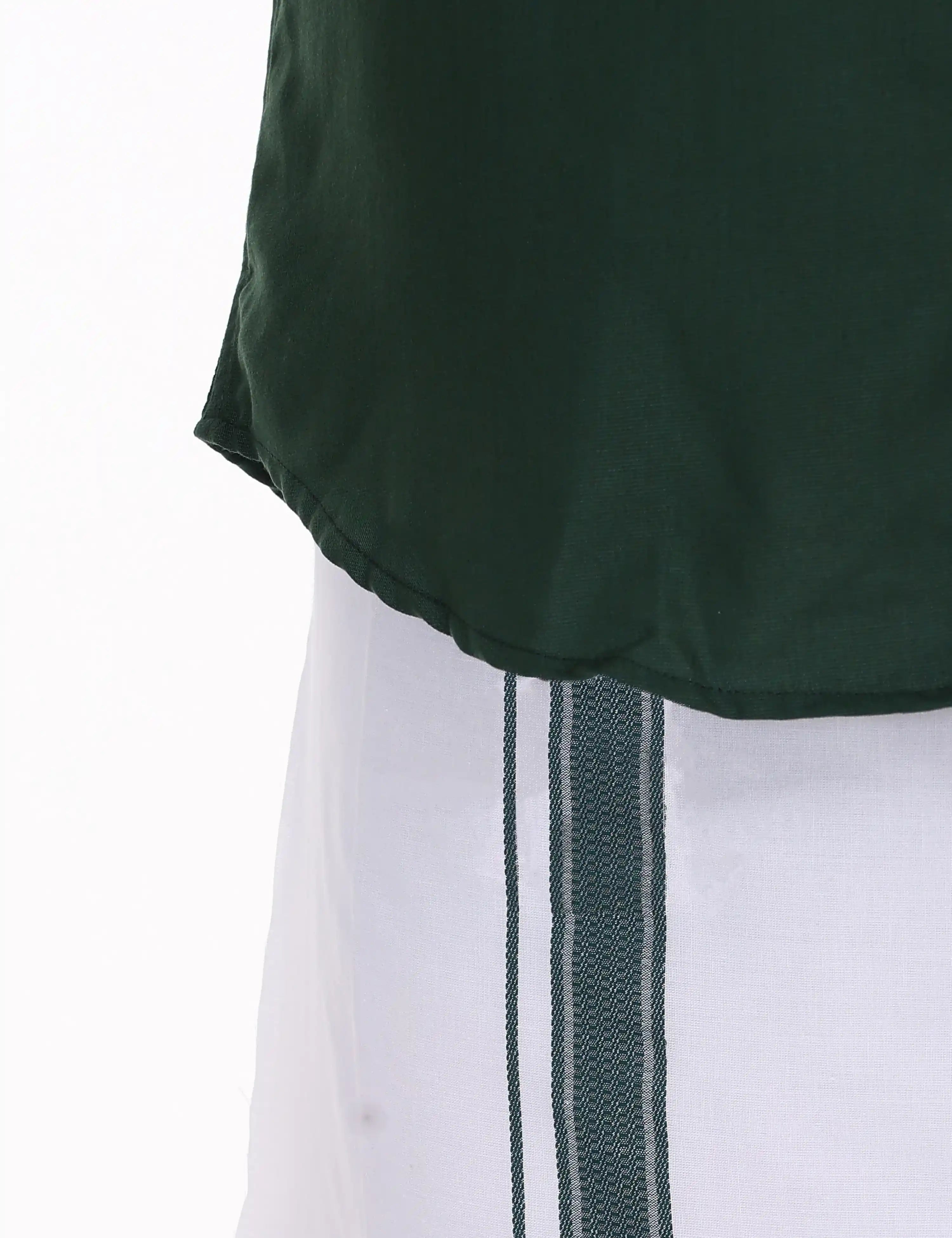 green-shirt-and-dhoti-set