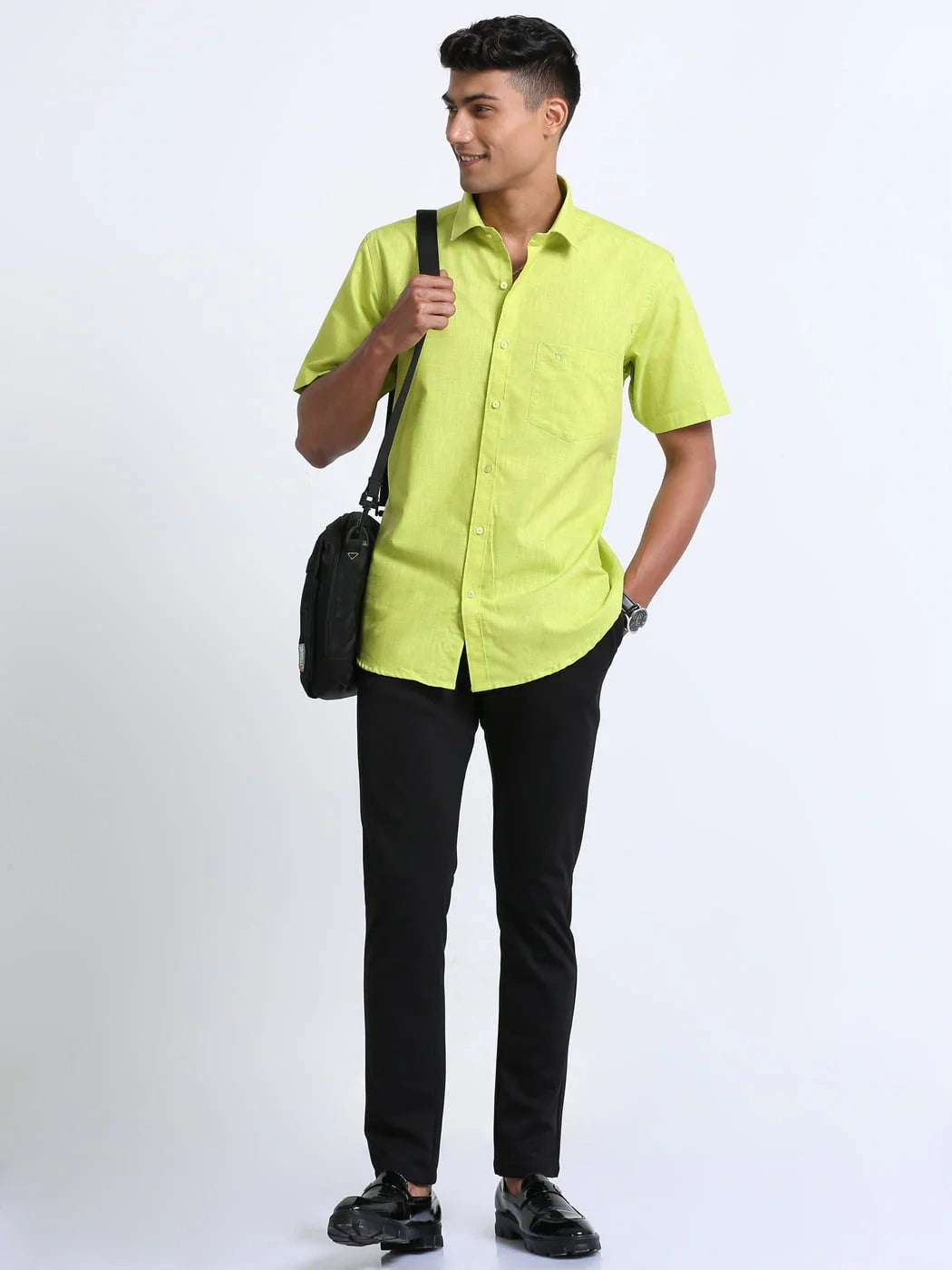 green-shirts-for-men-stylish