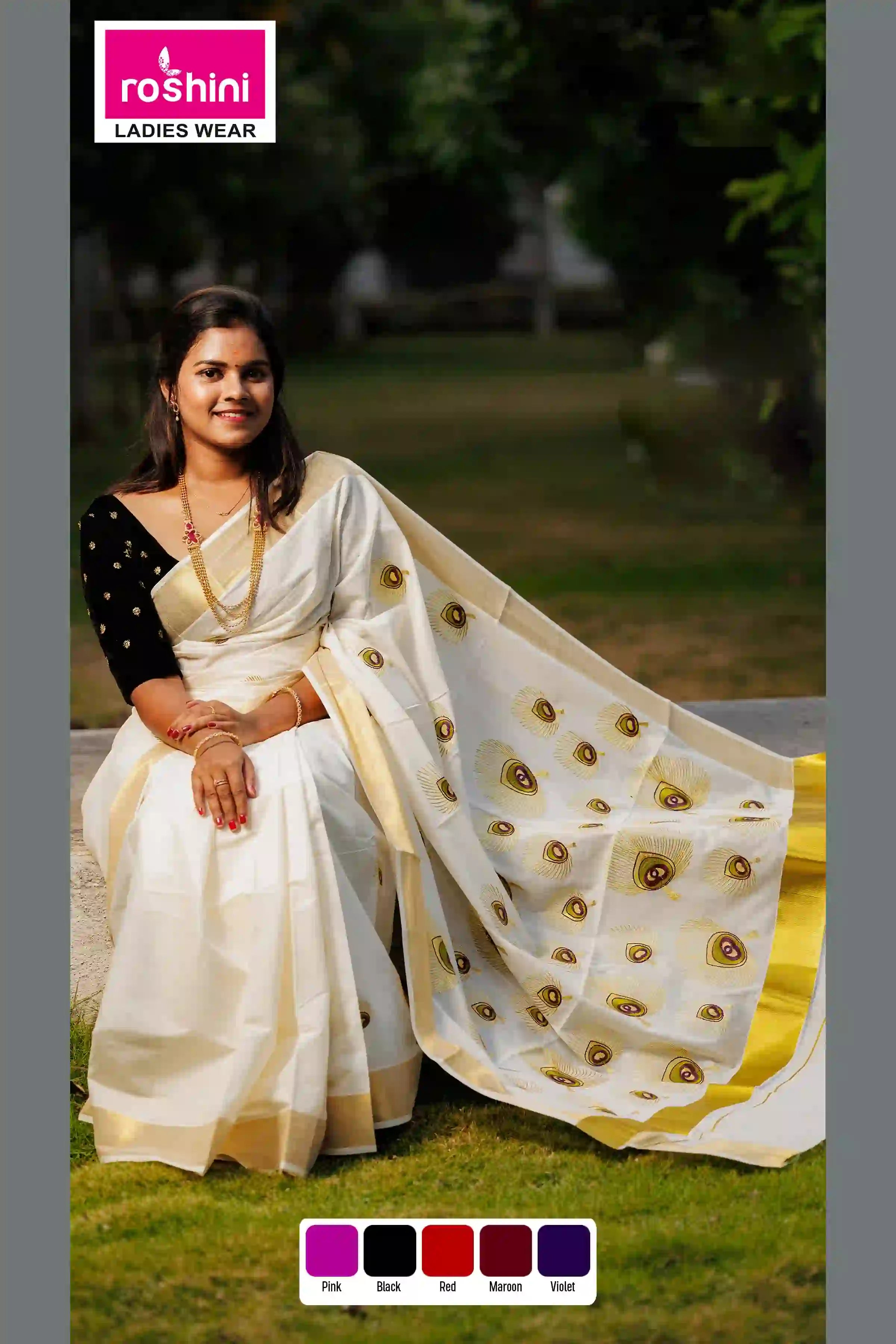 kasavu-cream-colour-sarees-online-roshini
