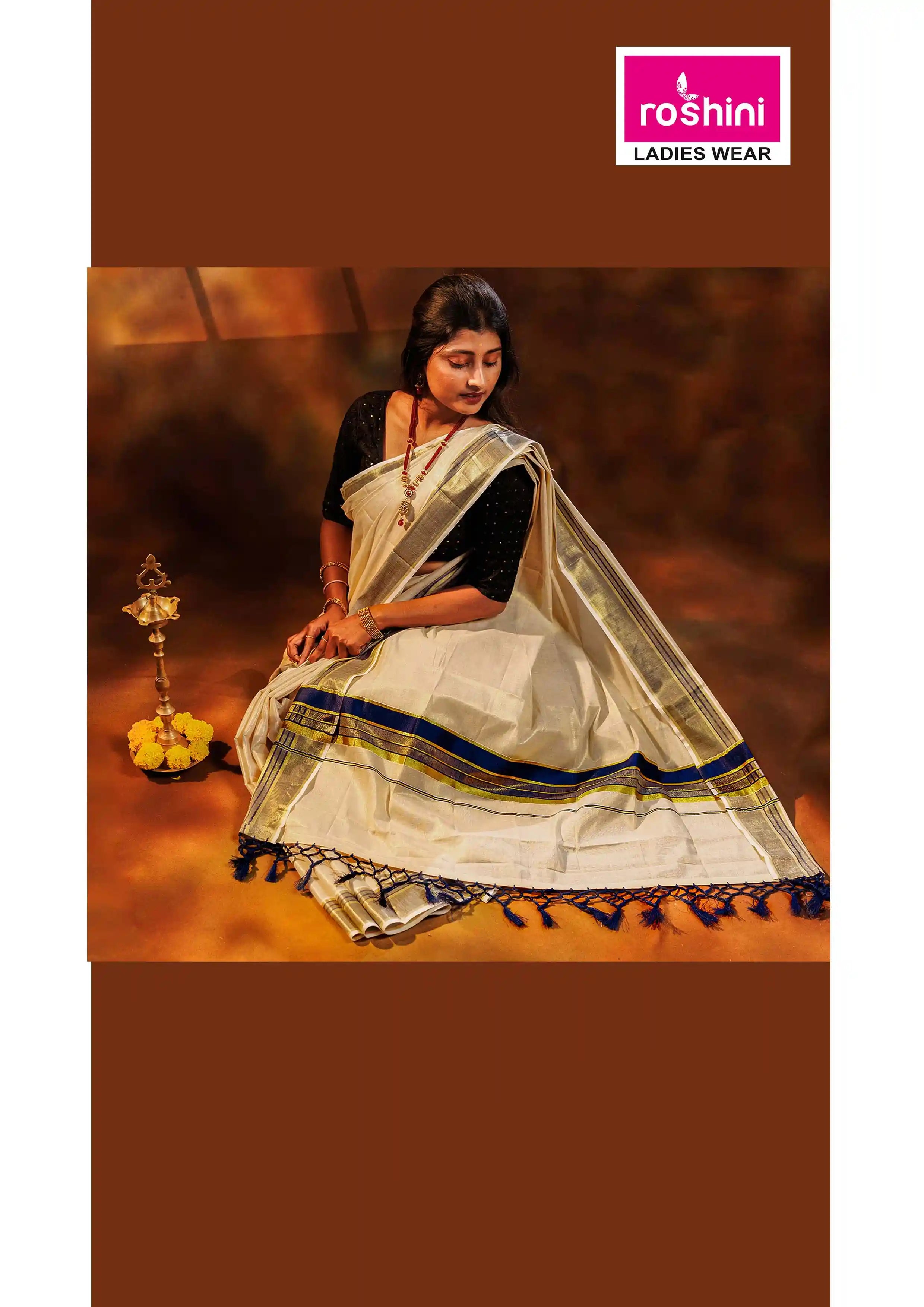 kerala-traditional-sarees-online-black-border-roshini
