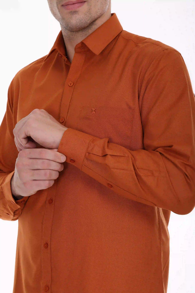 Cool Club Plus Cotton colour Shirt Full Sleeve - 31008 Main Image