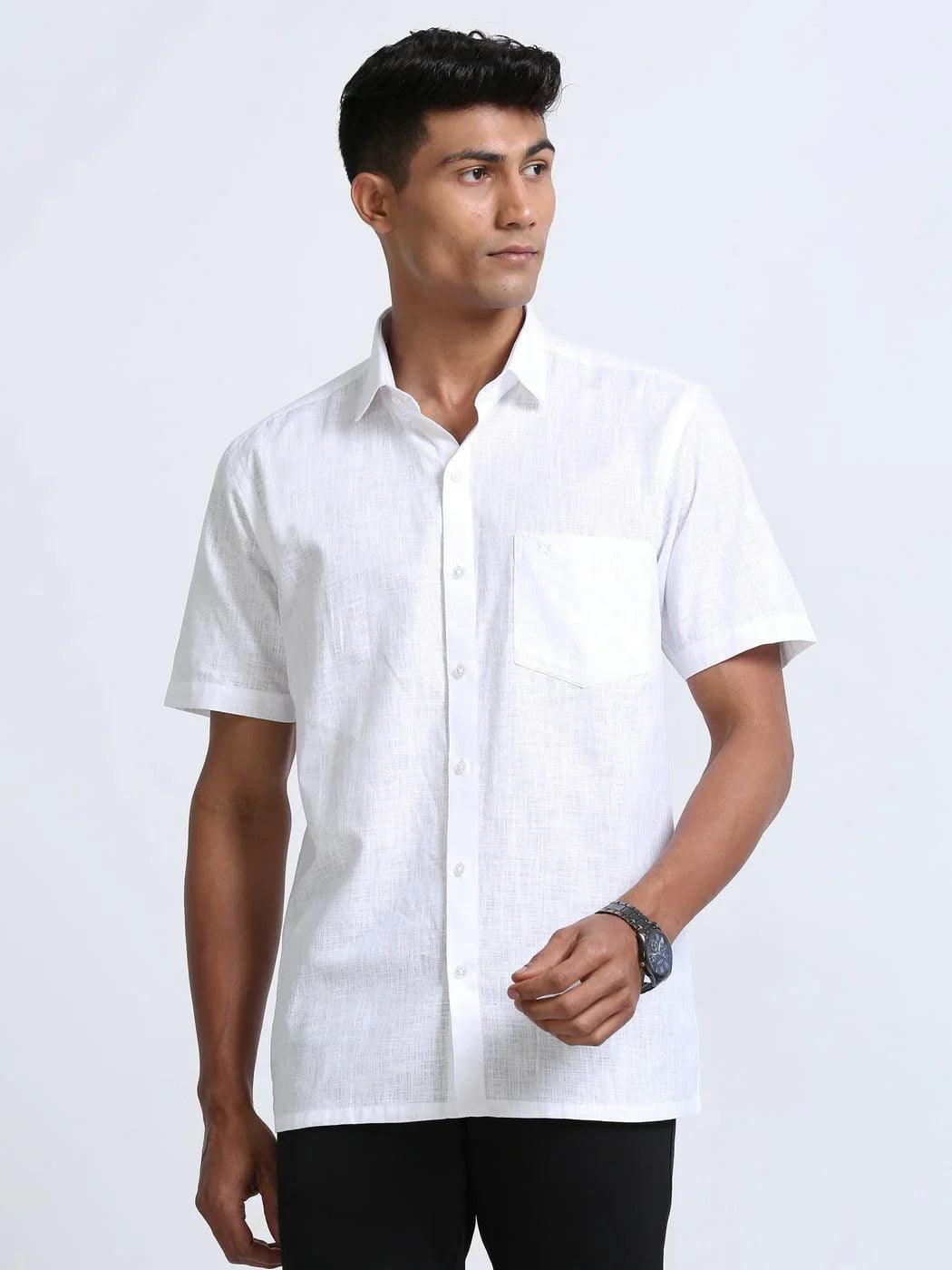 Ginger Men's White Shirt