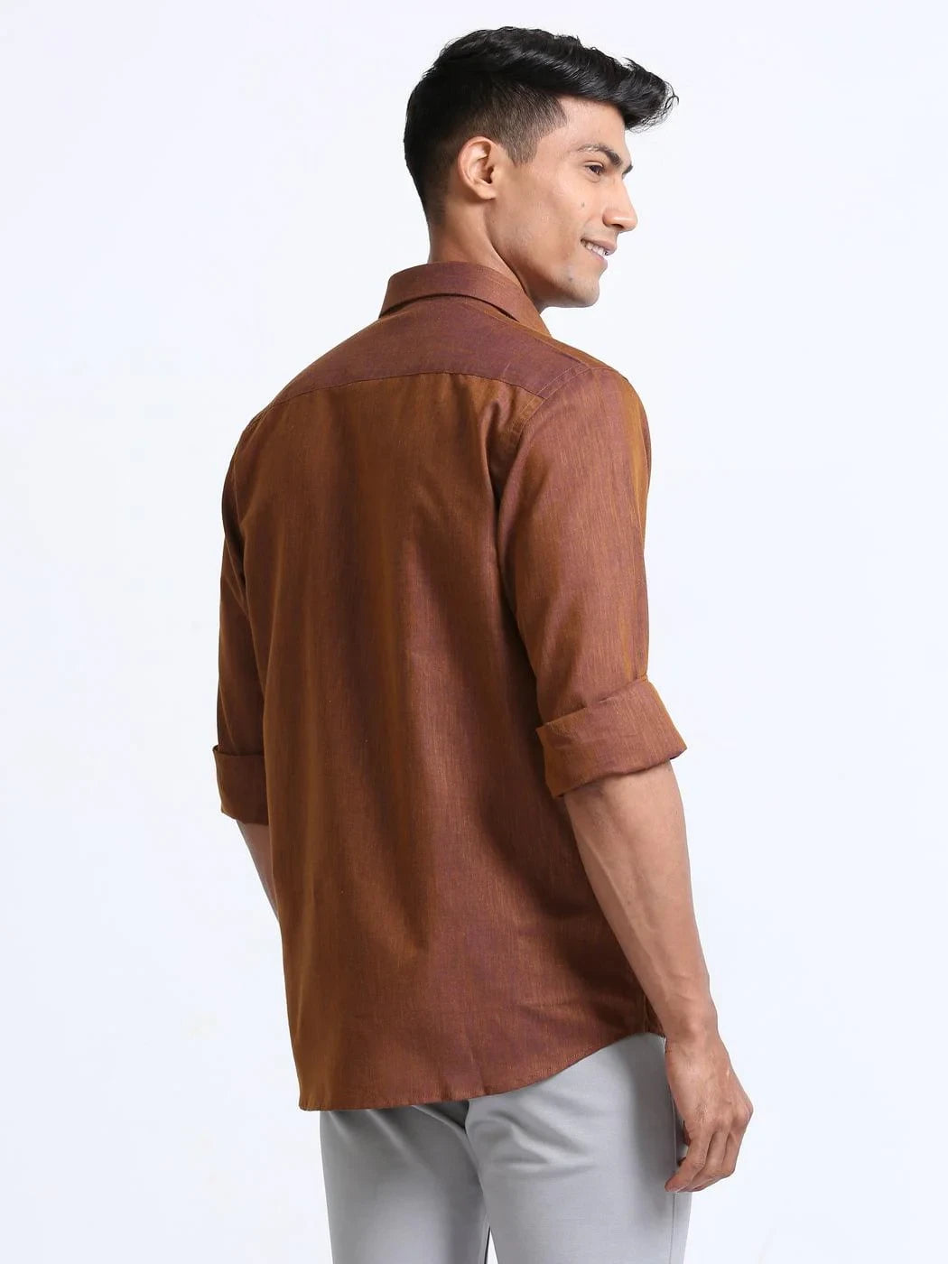 plain-colour-shirts-brown