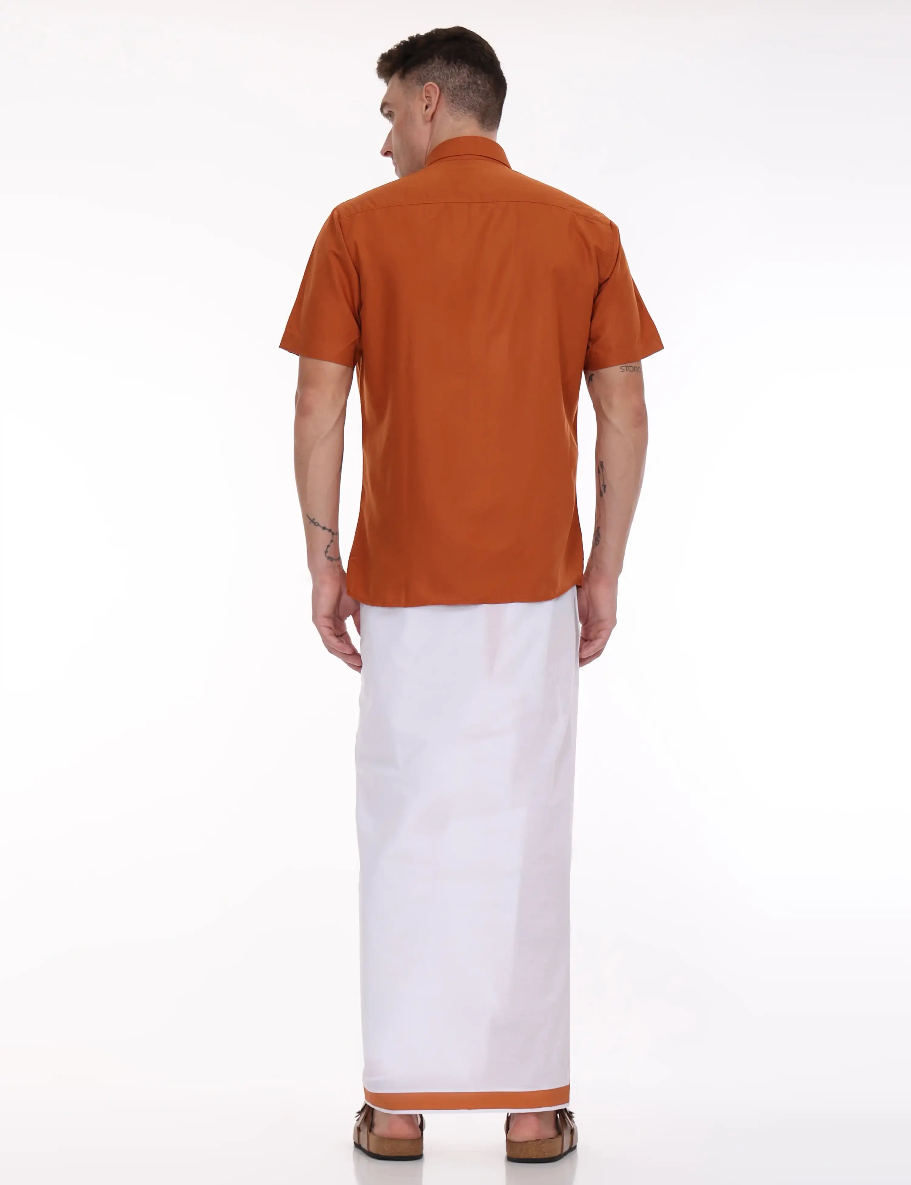 plain-colour-shirts-orange