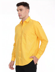 plain-colour-shirts-yellow-colour