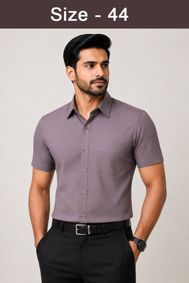 3 Pcs Combo Half Sleeve Lycra Shirts - size 44